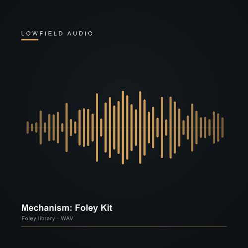 Mechanism Foley Kit mechanical sound effects cover